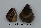 NGP8664 20*40mm - 40*50mm freeform agate pendants wholesale