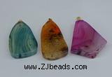 NGP8722 28*38mm - 40*45mm freeform agate pendants wholesale