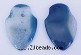 NGP931 5PCS 40*60mm agate druzy geode gemstone pendants