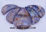 NGP96 Dyed imperial jasper gemstone pendants set jewelry wholesale