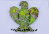 NGP97 Dyed imperial jasper gemstone pendants set jewelry wholesale