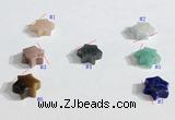 NGP9742 10mm star-shaped  mixed gemstone pendants wholesale