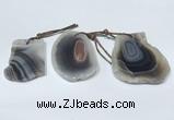 NGP9762 25*30mm-30*45mm freeform botswana agate pendants