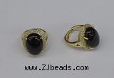 NGR248 13*18mm oval agate gemstone rings wholesale
