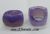 NGR41 20*30*35mm faceted freeform agate gemstone rings