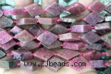 NUGG101 15 inches 12*18mm - 13*20mm freeform jasper gemstone beads