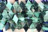 NUGG115 15 inches 12*18mm - 13*20mm freeform jade gemstone beads