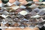 NUGG95 15 inches 12*18mm - 13*20mm freeform Botswana agate gemstone beads