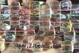 QUAR53 14 inches 13*18mm dyed crackle quartz beads