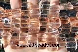 QUAR57 14 inches 13*18mm dyed crackle quartz beads