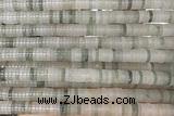 ROND242 15 inches 1.5*6mm heishi jade gemstone beads