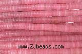 ROND246 15 inches 1.5*6mm heishi jade gemstone beads
