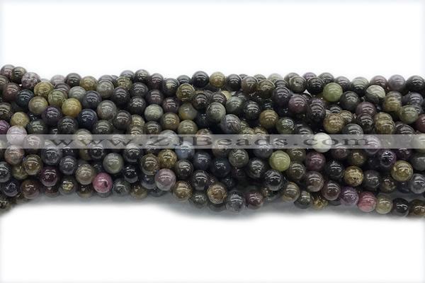 RUBY01 15 inches 6mm round ruby sapphire gemstone beads