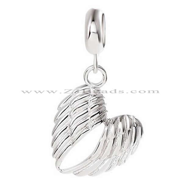 Silv124 12*21.5mm 925 Sterling Silver Pendant