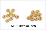 Silv30 4.2mm, 4.7mm, 4.9mm 925 Sterling Silver Spacer Beads plated