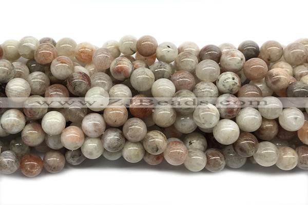 SUNS17 15 inches 10mm round golden sunstone gemstone beads