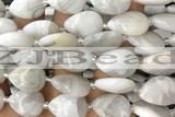 TEAR04 15 inches 13*18mm flat teardrop crazy agate beads