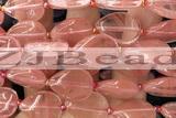 TEAR18 15 inches 13*18mm flat teardrop cherry quartz beads