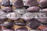 TEAR35 15 inches 13*18mm flat teardrop kunzite gemstone beads