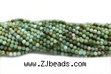 TURQ220 15 inches 4mm round Mongolian turquoise beads