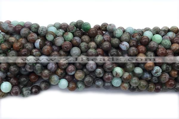 TURQ226 15 inches 8mm round chrysocolla gemstone beads
