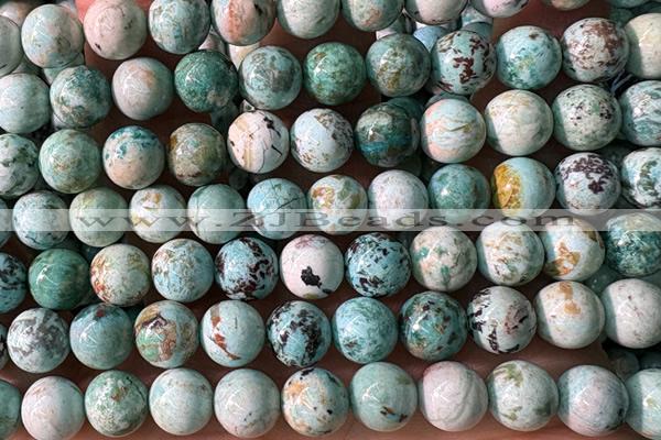 TURQ231 15 inches 8mm round turquoise beads wholesale